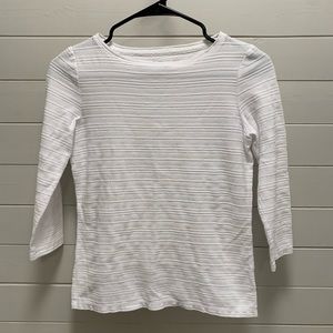 Talbots Women’s Textured Pima Cotton Tee Petite P